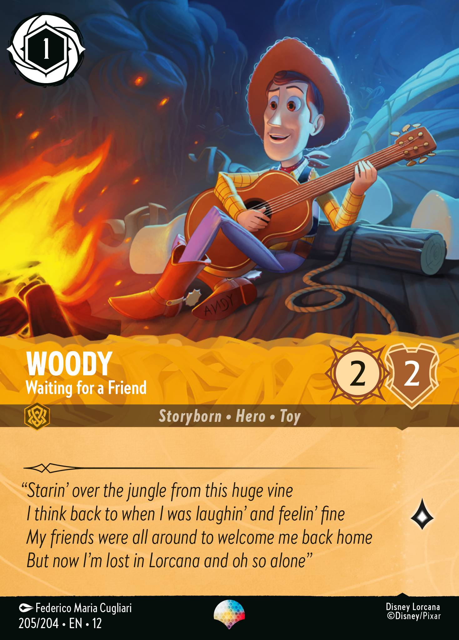 Woody - Waiting for a Friend (Wilds Unknown - 205/204) Epic