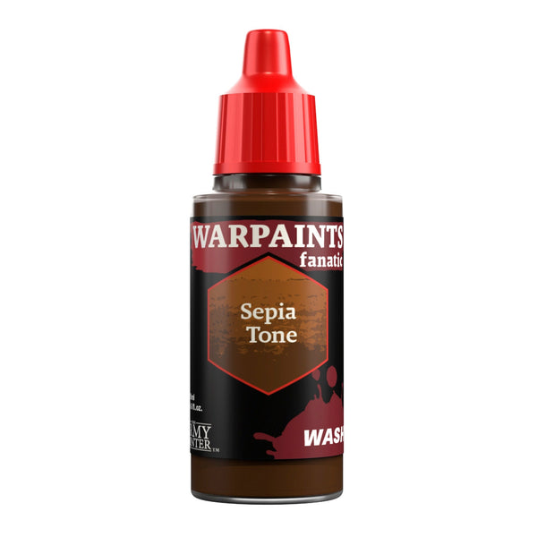 The Army Painter: Warpaints Fanatic Wash - Sepia Tone (18ml/0.6oz)