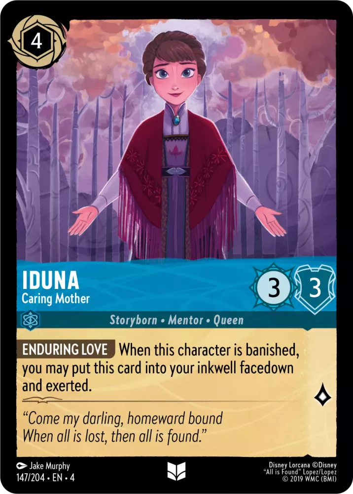 Iduna - Caring Mother (Ursula's Return 147/204) Uncommon - Near Mint