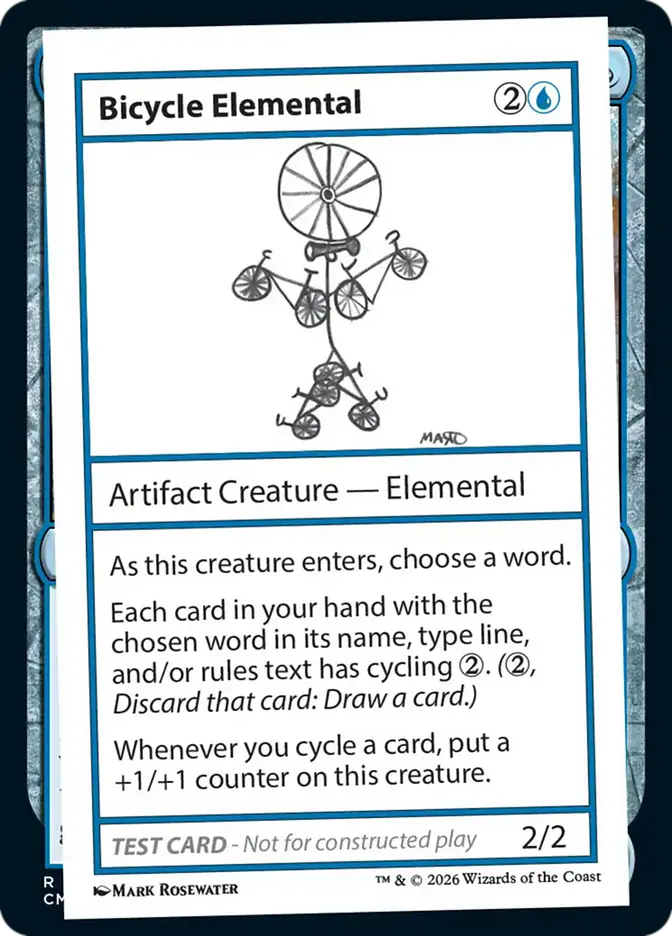 Bicycle Elemental [ #0011 ] (PF26-R)