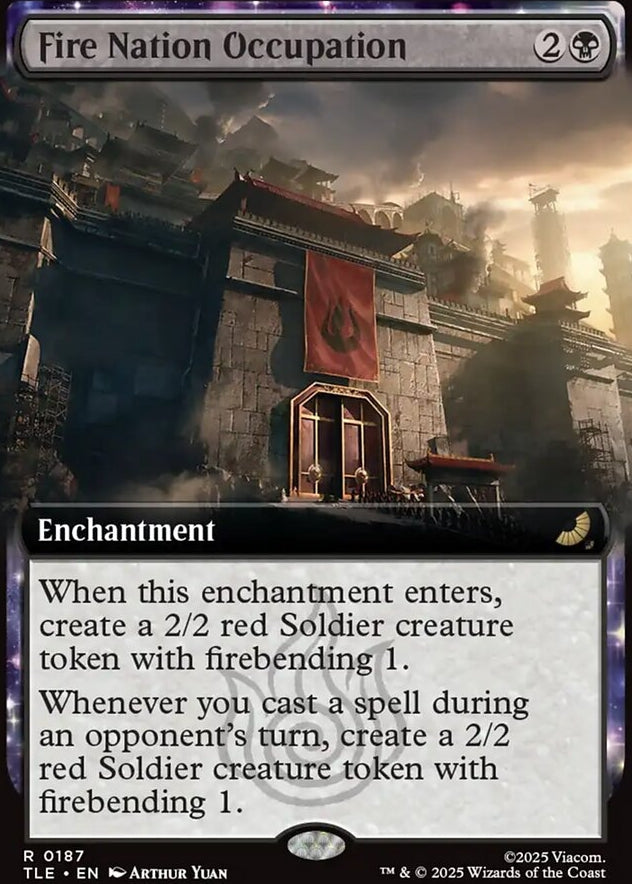 Fire Nation Occupation [ #0187 Extended Art ] (TLE-R)