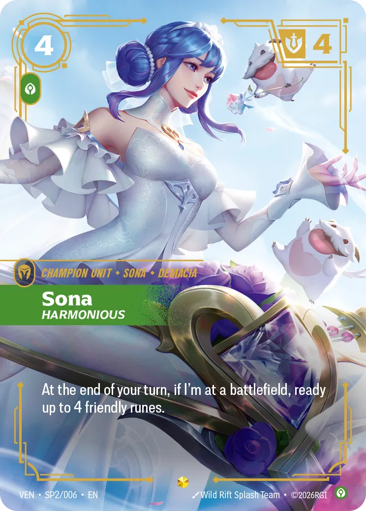 Sona, Harmonious - SP2/006 (VEN) Epic