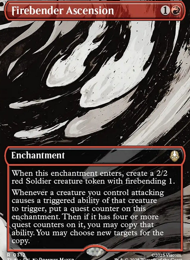 Firebender Ascension [ #0312 Borderless ] (TLA-R)