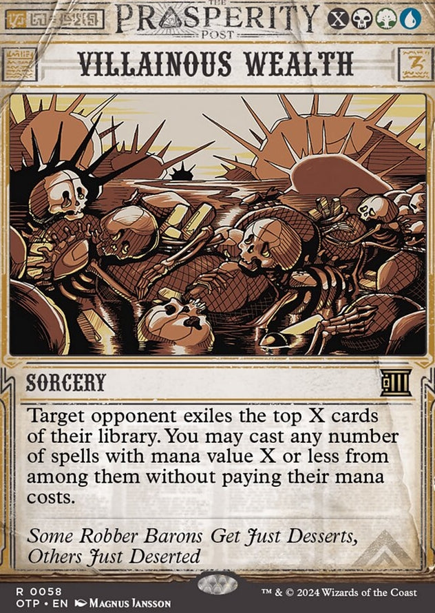 Villainous Wealth [#0058 Showcase] (OTP-R-FOIL)