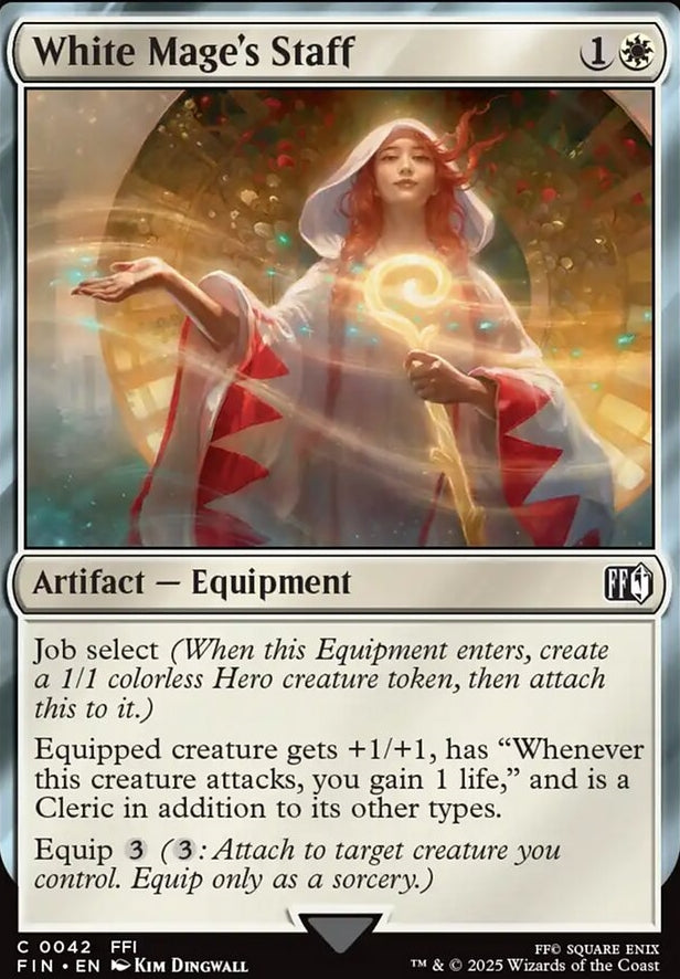 White Mage's Staff [ #0042 ] (FIN-C)