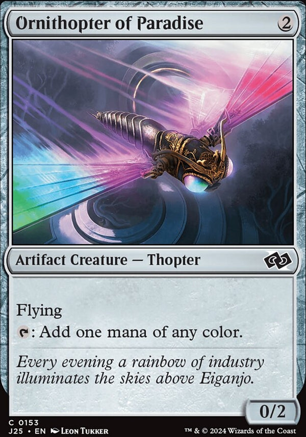 Ornithopter of Paradise [#0153] (J25-C)