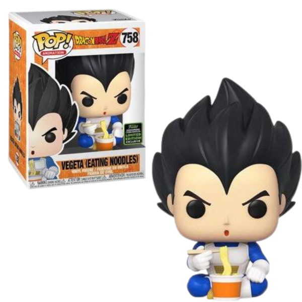 POP Figure: Dragonball Z #0758 - Vegeta (Eating Noodles) (Funko 2020 Spring Con)