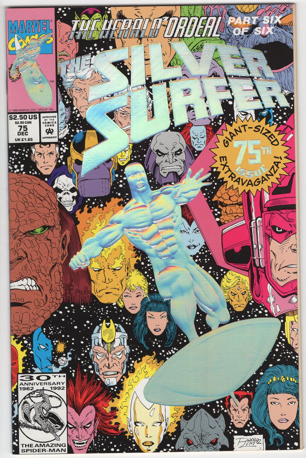 Silver Surfer (1987 Series) #75 (9.4) Death of Frankie Raye