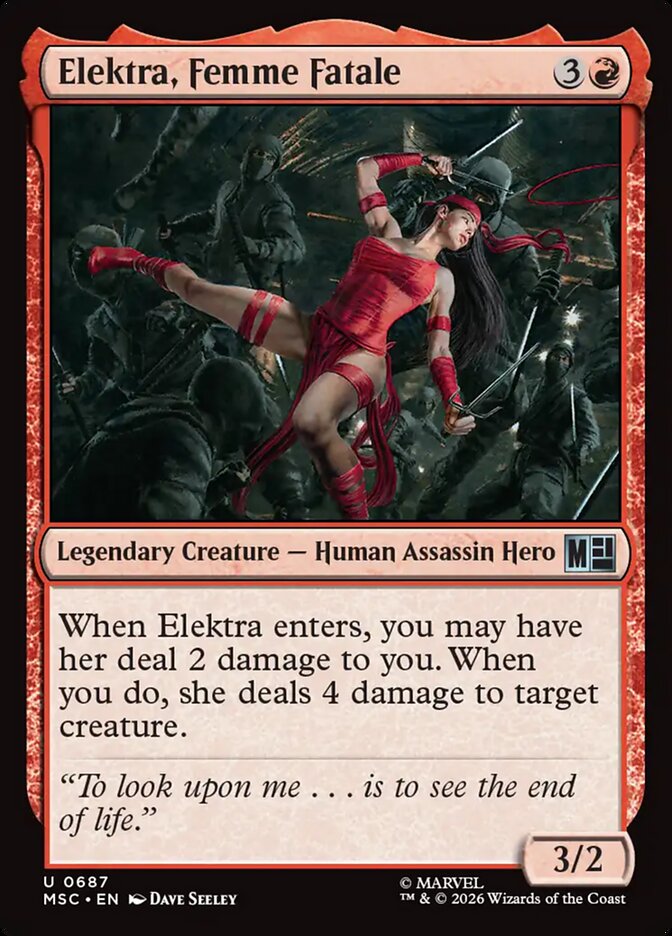 Elektra, Femme Fatale [ #0687 ] (MSC-U)