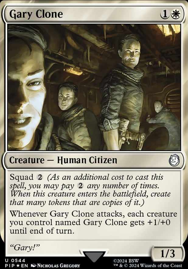 Gary Clone [#0544 Surge Foil] (PIP-U)