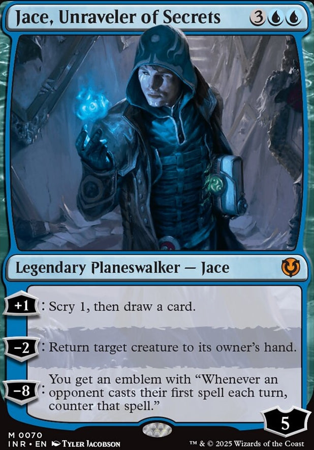 Jace, Unraveler of Secrets [ #0070 ] (INR-M)