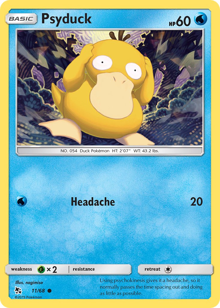 Psyduck - 11/68 (HIF) Common - Near Mint