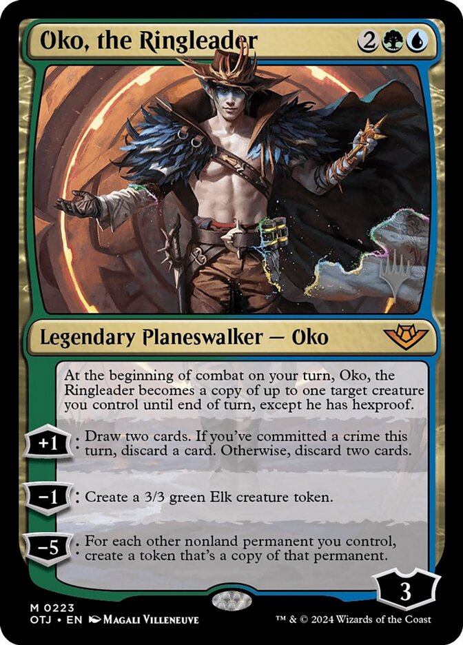 Oko, the Ringleader [#0223] (OTJ-M-PP)