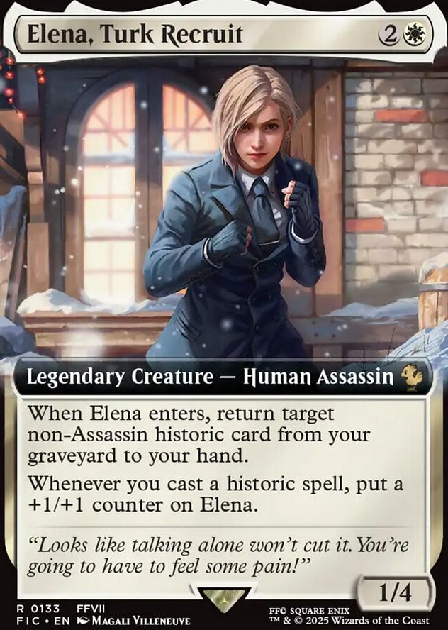 Elena, Turk Recruit [ #0133 Extended Art ] (FIC-R)