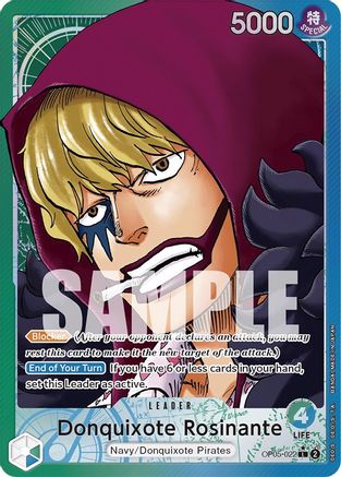 Donquixote Rosinante (Alternate Art) (OP06-022 SR)