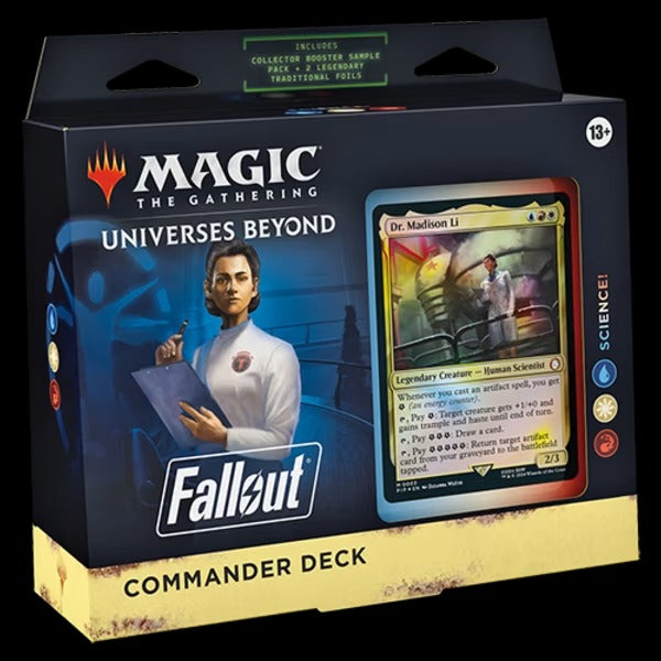 MTG: Universes Beyond: Fallout - Commander Deck: Science! (UWR) (Release Date: 03.08.24)