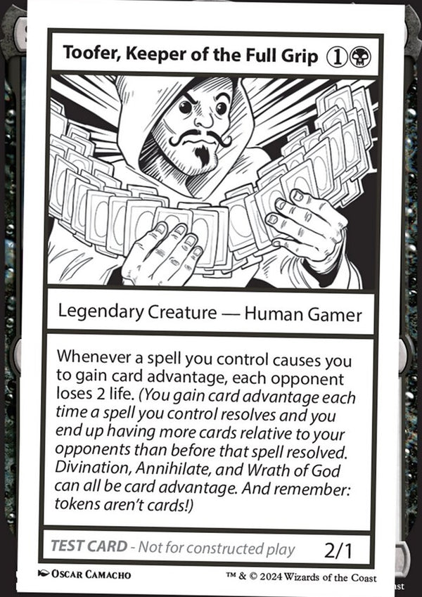 Toofer, Keeper of the Full Grip [#0318 Playtest] (MB2-R)