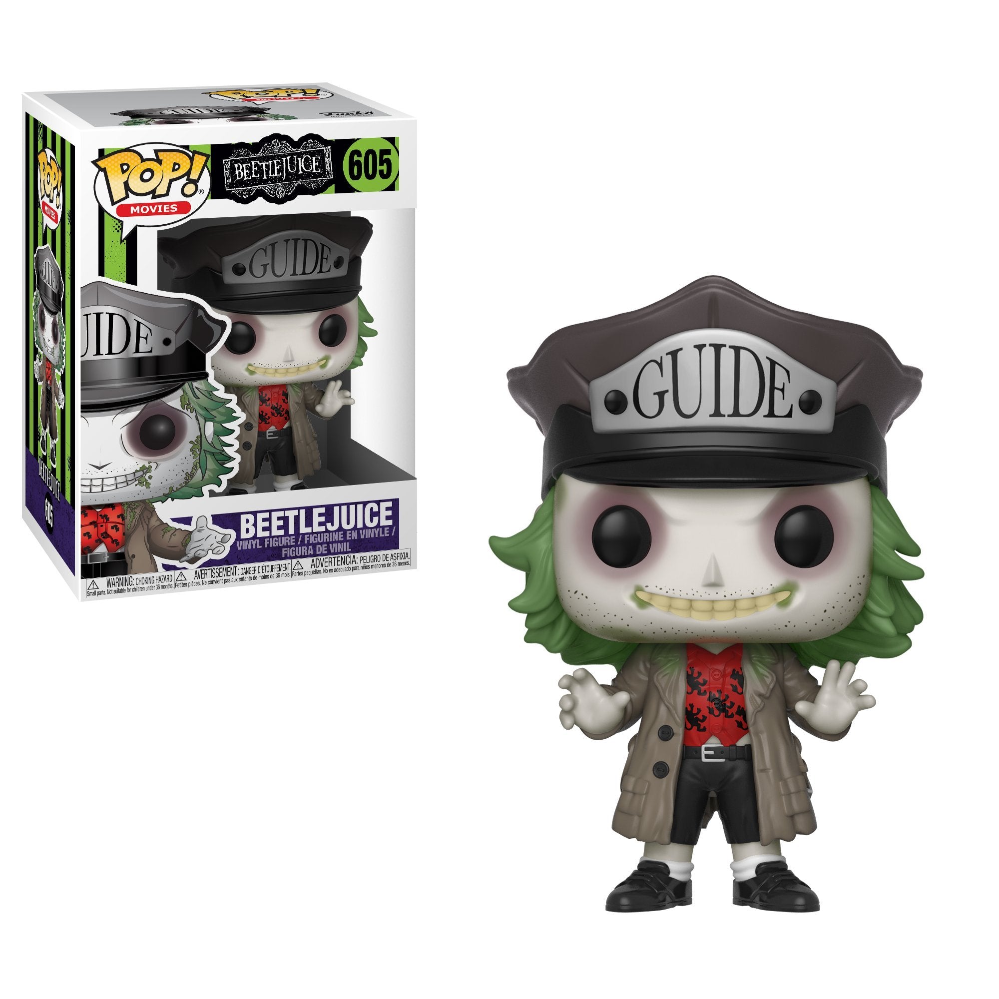 POP Figure: Horror Beetlejuice #0605 - Beetlejuice with Hat