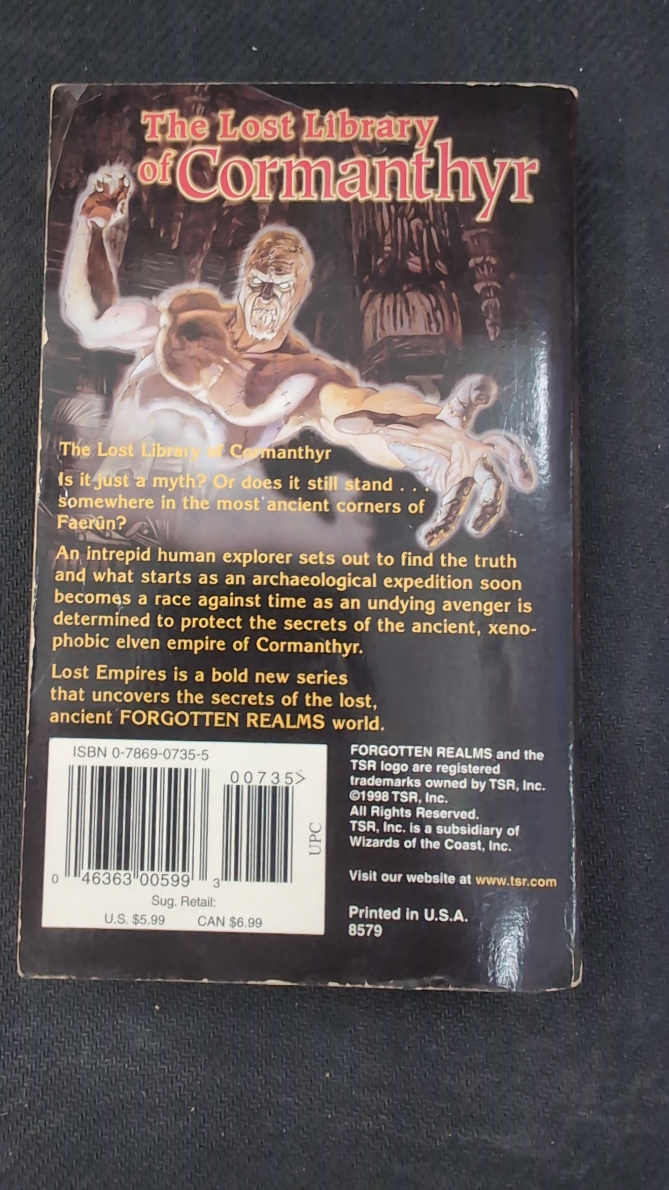 Forgotten Realms: The Lost Library of Cormanthyr - Lost Empires [ Paperback ] (USED)