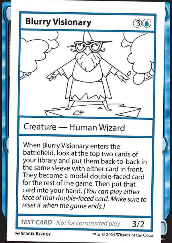 Blurry Visionary [#0290 Playtest] (MB2-R)