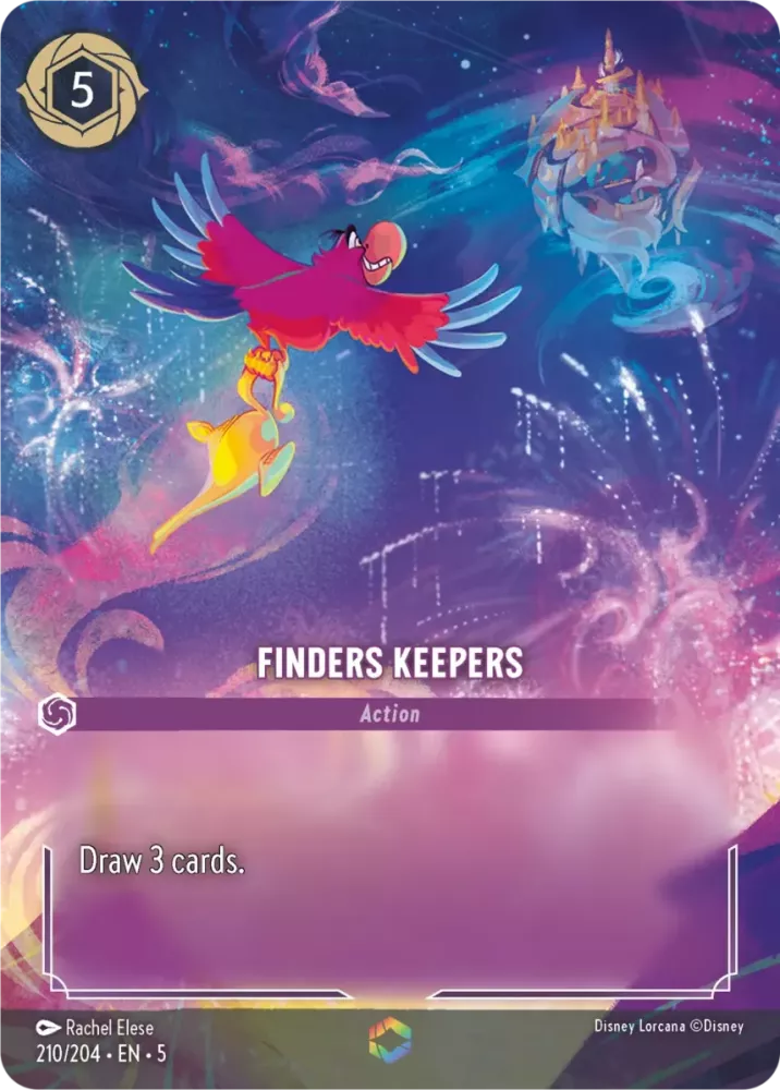 Finders Keepers  (Shimmering Skies 210/204) Enchanted - Near Mint Holofoil