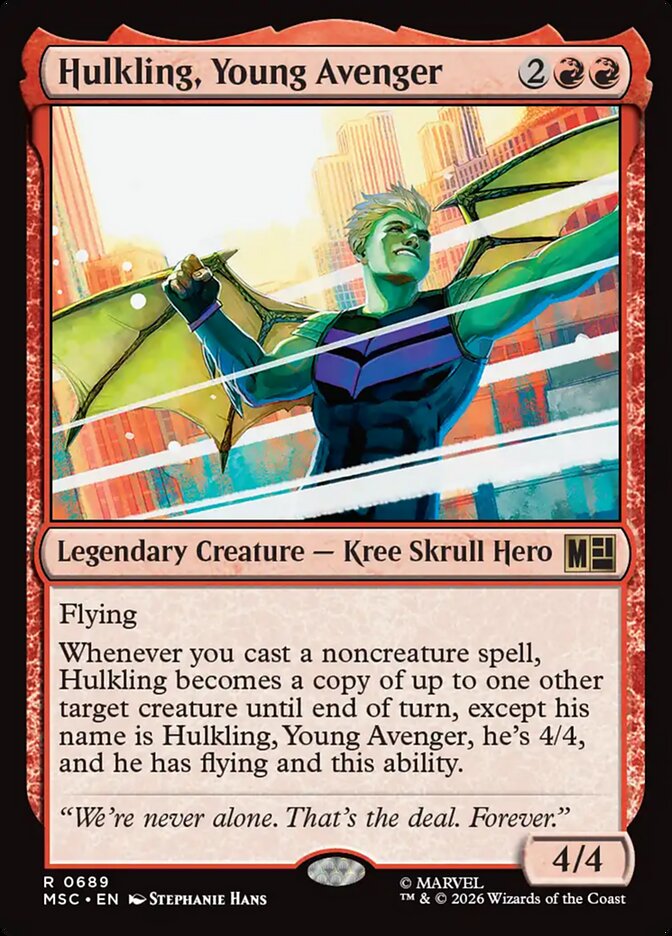 Hulkling, Young Avenger [ #0689 ] (MSC-R)