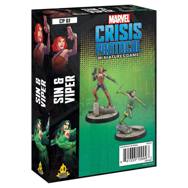 Marvel: Crisis Protocol (CP61) - Character Pack: Sin and Viper