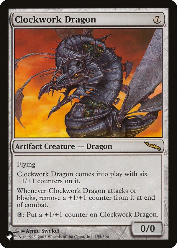 Clockwork Dragon (MRD-R-LIST)