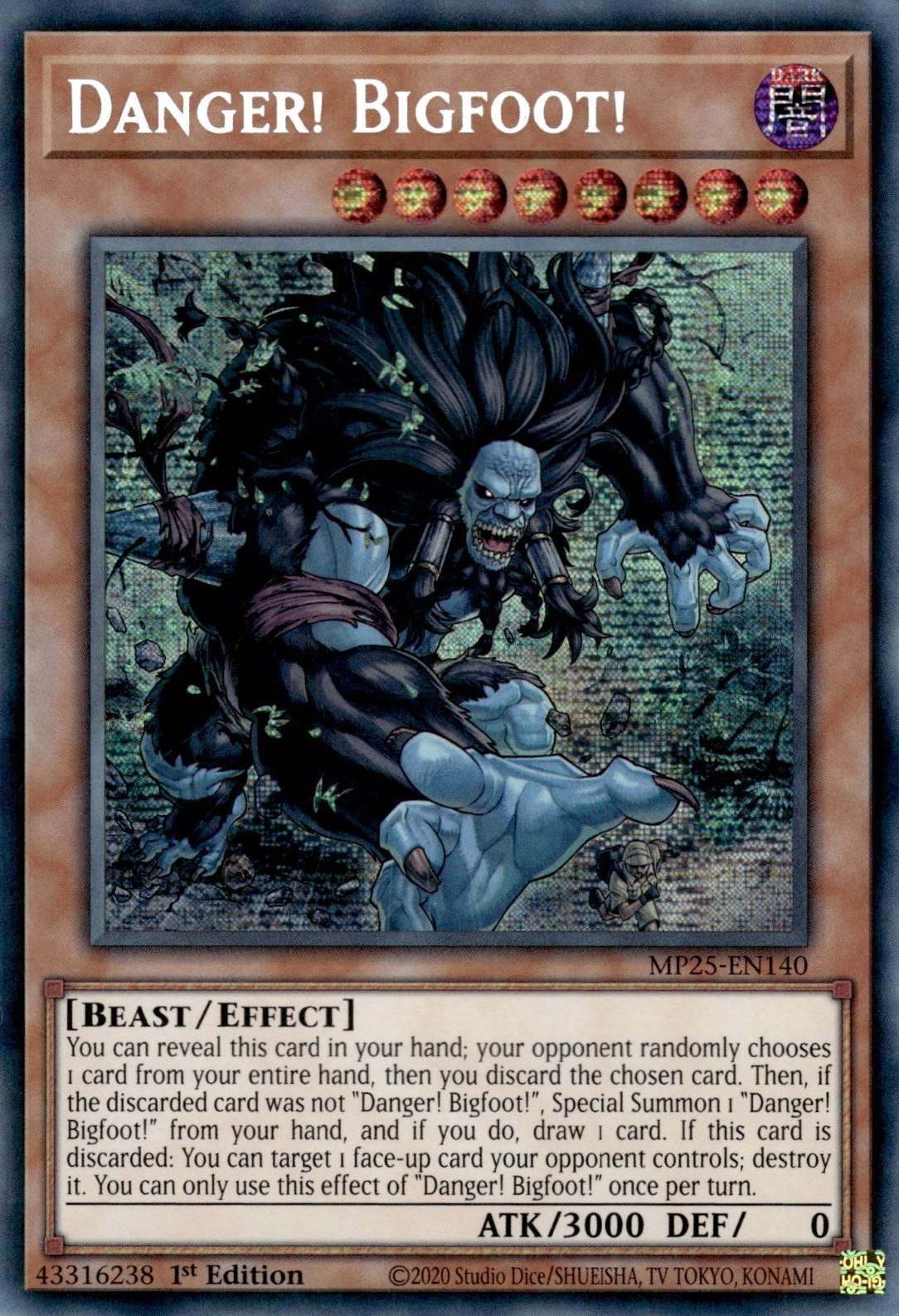 Danger! Bigfoot! (MP25-EN140)