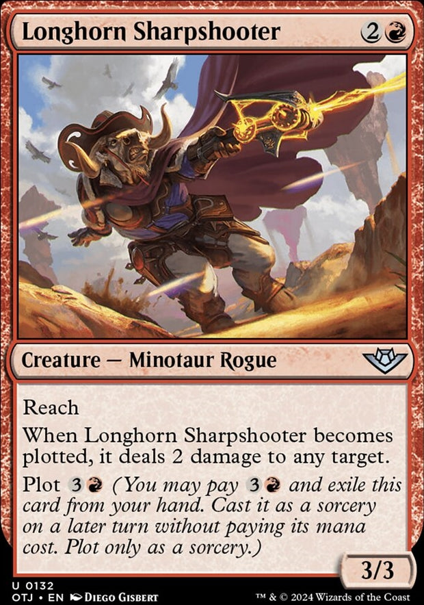 Longhorn Sharpshooter [#0132] (OTJ-U-FOIL)