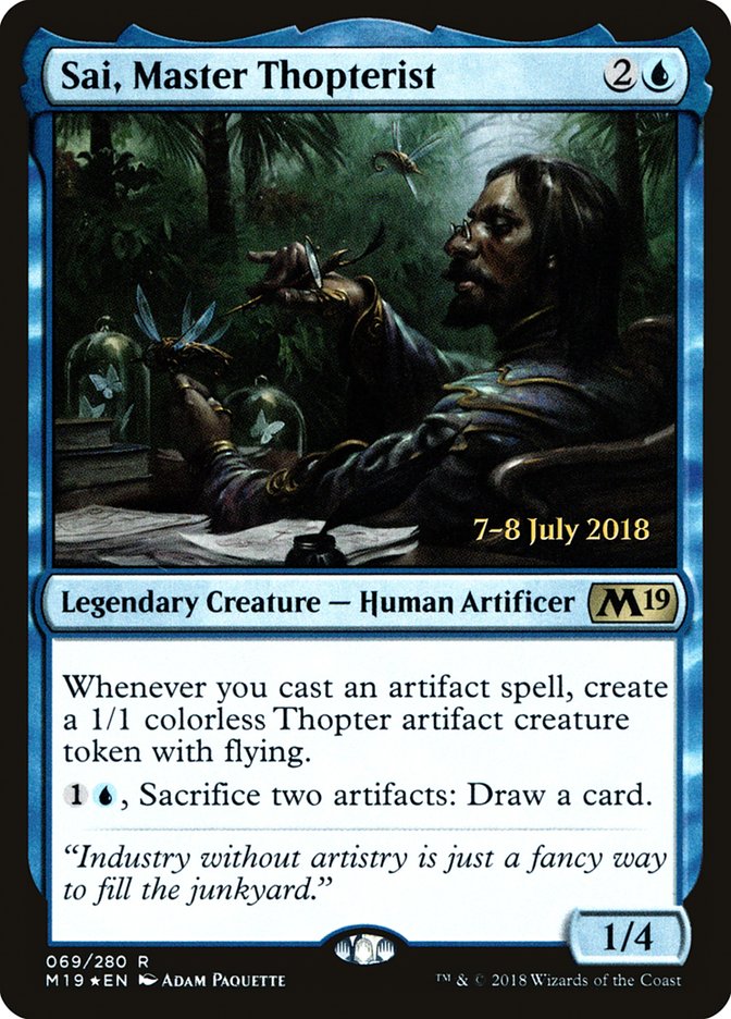 Sai, Master Thopterist (M19-R-PRE)