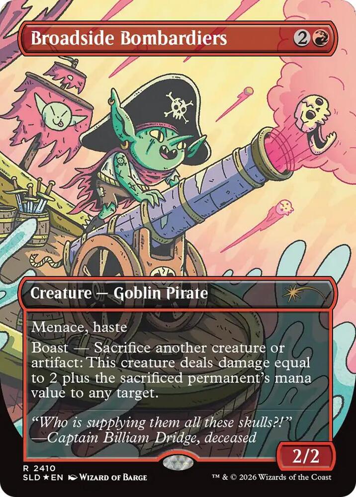 Broadside Bombardiers  [#2410] (SLD-R-FOIL)
