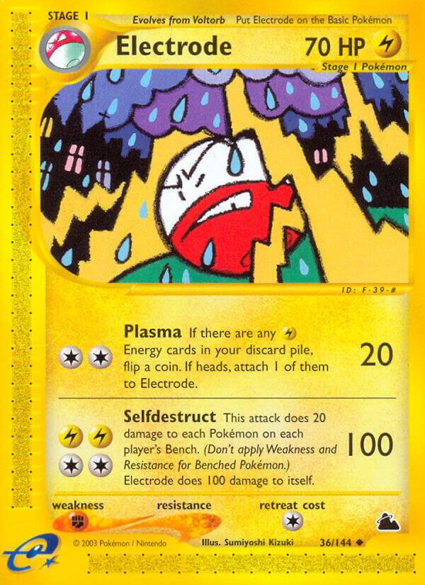 Electrode - 36/144 (SK) Uncommon - Near Mint