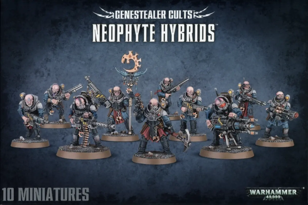 40K: Genestealer Cults Neophyte Hybrid Squad (OOP)