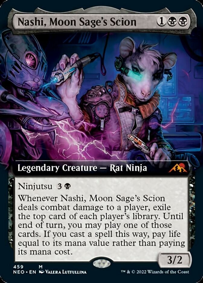 Nashi, Moon Sage's Scion [ #459 Extended Art ] (NEO-M)