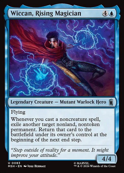 Wiccan, Rising Magician [ #0083 ] (MSH-U)