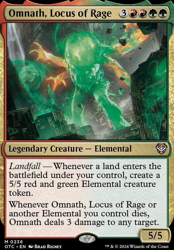 Omnath, Locus of Rage [#0236] (OTC-M)