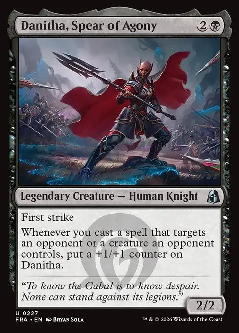 Danitha, Spear of Agony [ #0227 ] (FRA-U)