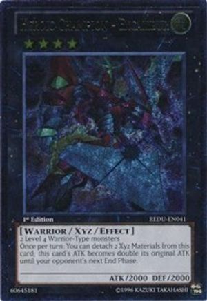 Heroic Champion - Excalibur (REDU-EN041) Ultimate Rare - Near Mint Unlimited