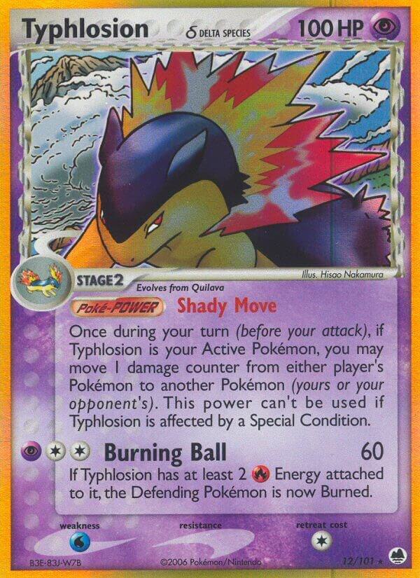 Typhlosion Delta Species (12/101)