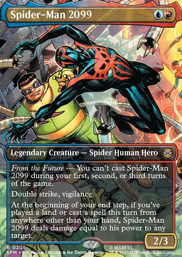 Spider-Man 2099 [ #0205 Borderless ] (SPM-R)