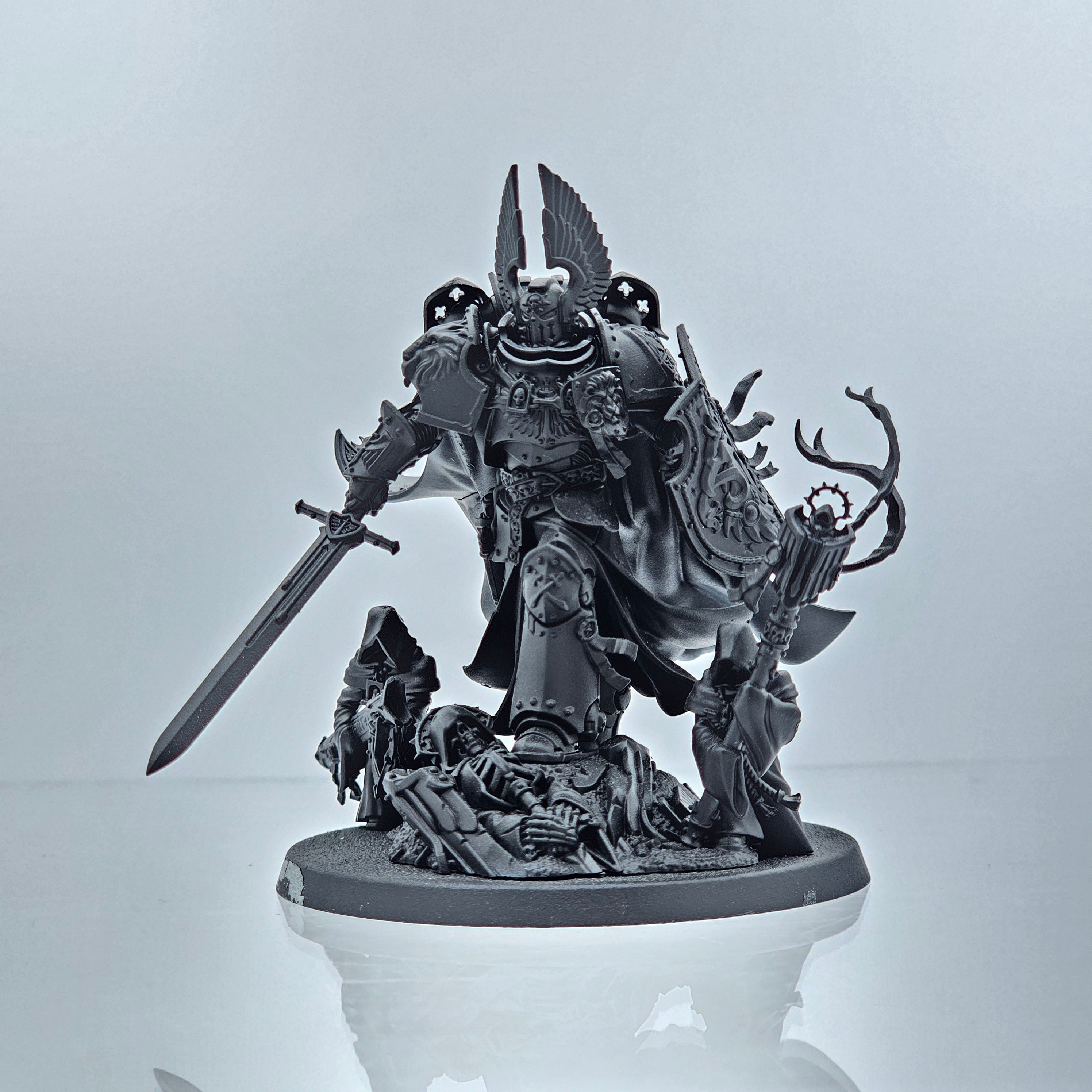 40K: Adeptus Astartes: Dark Angels - Lion El'Jonson (On Sprue, Out of Box)