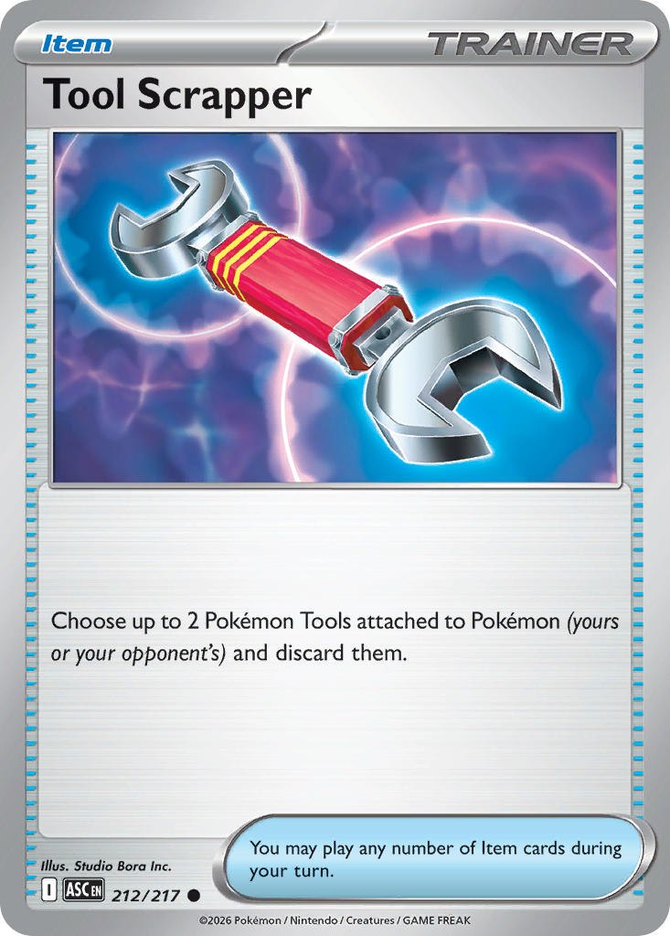 Tool Scrapper - 212/217 (ASC) Common