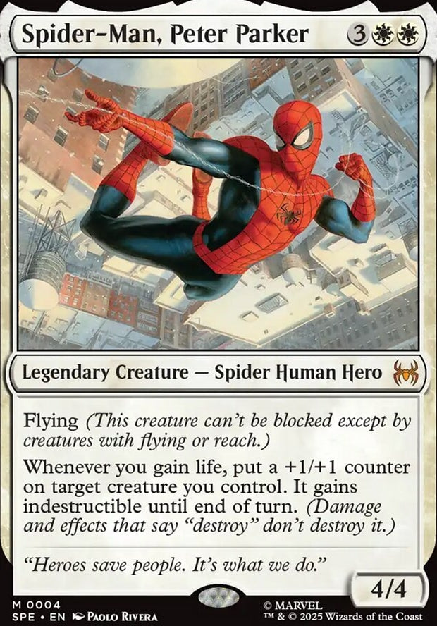 Spider-Man, Peter Parker [ #0004 ] (SPE-M)