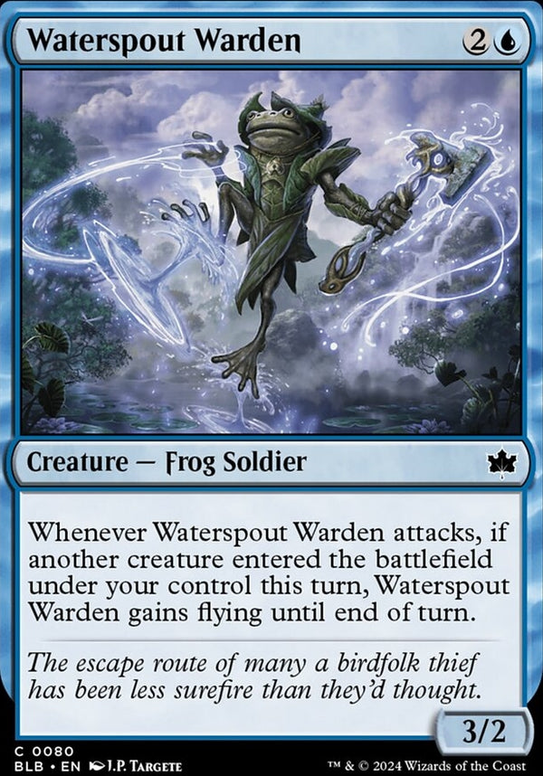 Waterspout Warden [#0080] (BLB-C)