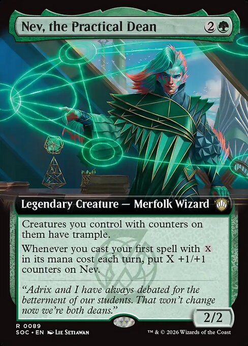 Nev, the Practical Dean [ #0089 Extended Art ] (SOC-R)