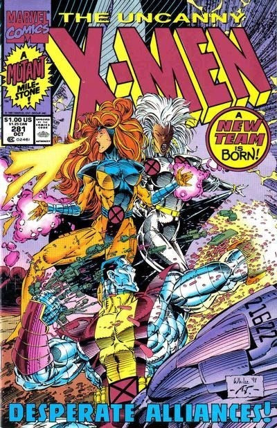 Uncanny X-Men (1963 Series) #281 (9.6) 1st Trevor Fitzroy
