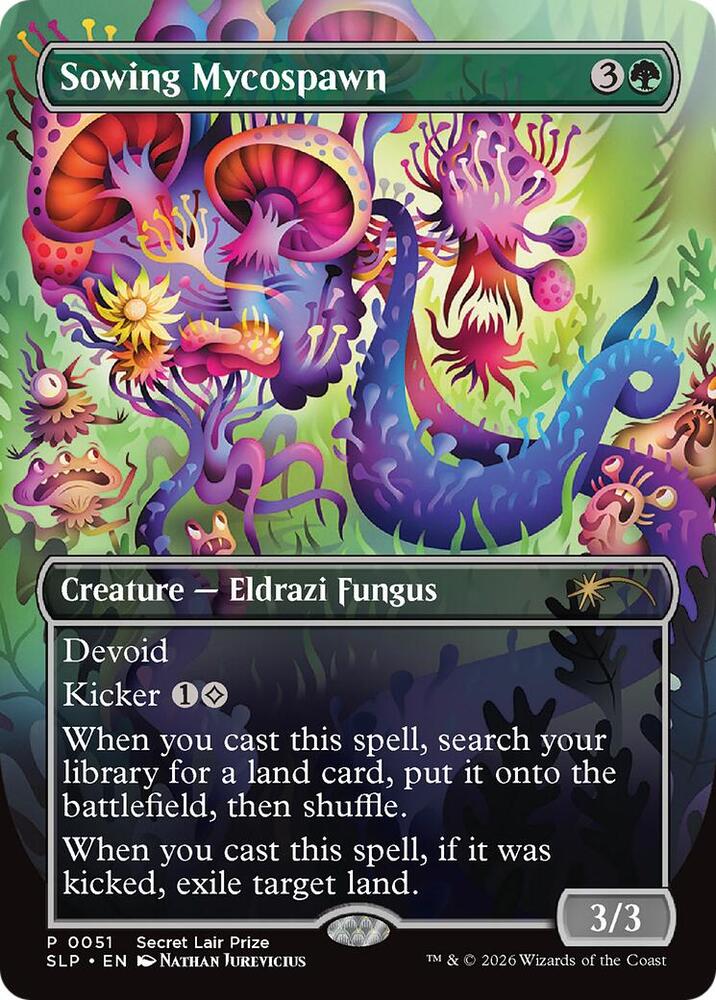 Sowing Mycospawn (SLP-R)