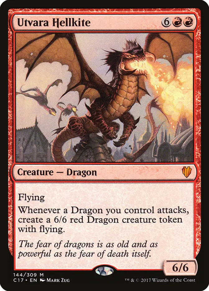 Utvara Hellkite (C17-M) Moderate Play