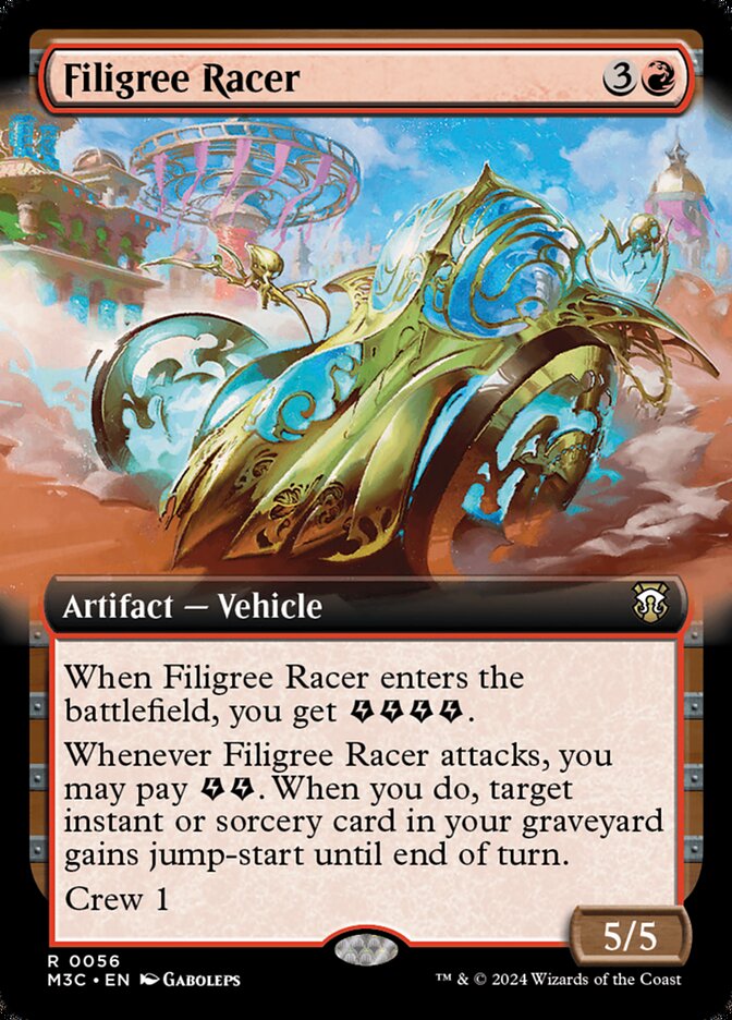 Filigree Racer [#0056 Extended Art] (M3C-R)